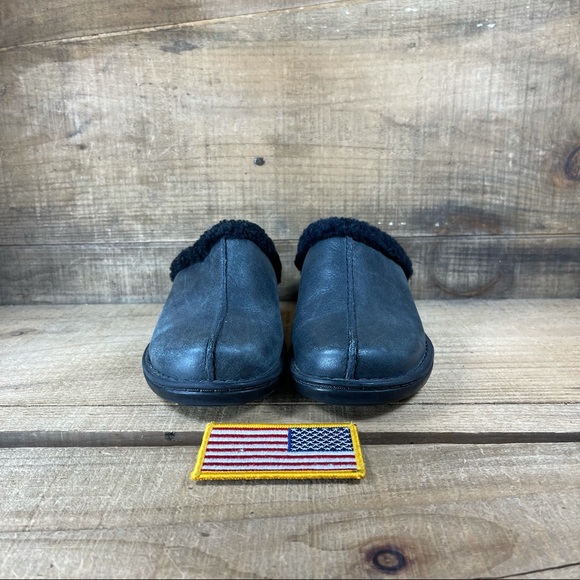 Clarks Bendables Leather/faux fur slip on - Picture 2 of 8